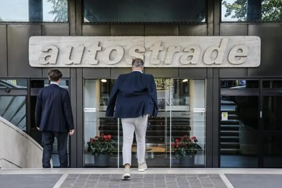 La sede di ''Autostrade per l'Italia'' durante la riunione del Cda di Atlantia, Roma 17 settembre 2019. ANSA/FABIO FRUSTACI