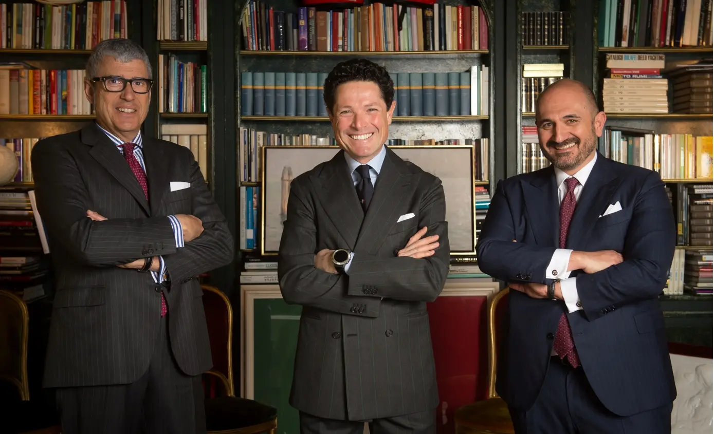 Franco Prestigiacomo, Matteo Marzotto e Gianfranco Piras