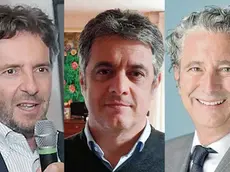 Da sinistra Francesco Peghin, Franco Fabris e Antonio Vendraminelli si sono dimessi da probiviri di Assindustria