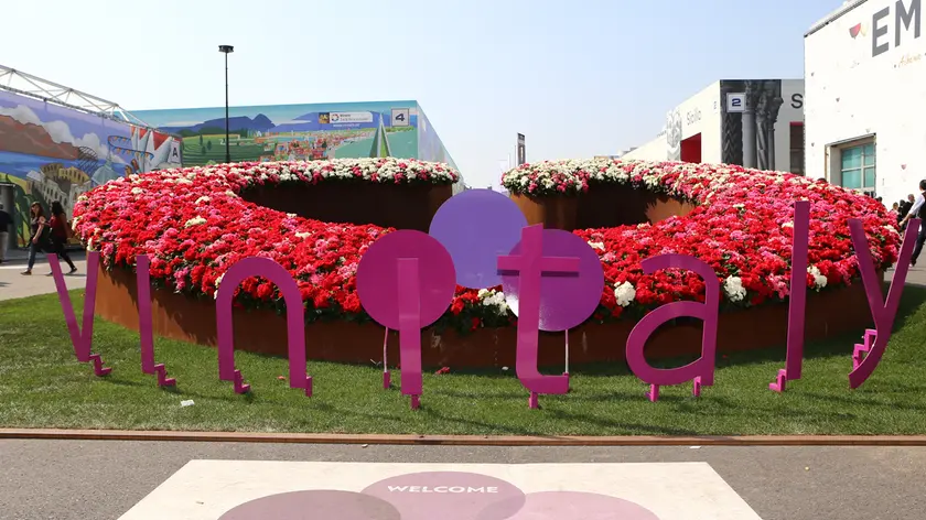 10/04/2017 Verona, Italia. Vinitaly 2017 - International Wine and Spirits Exhibition. Nella foto Vinitaly