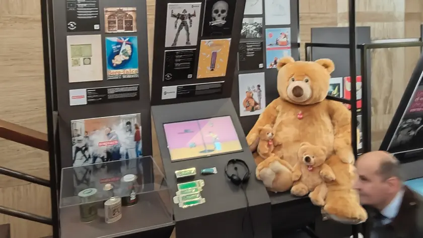 I peluche di Trudi alla mostra