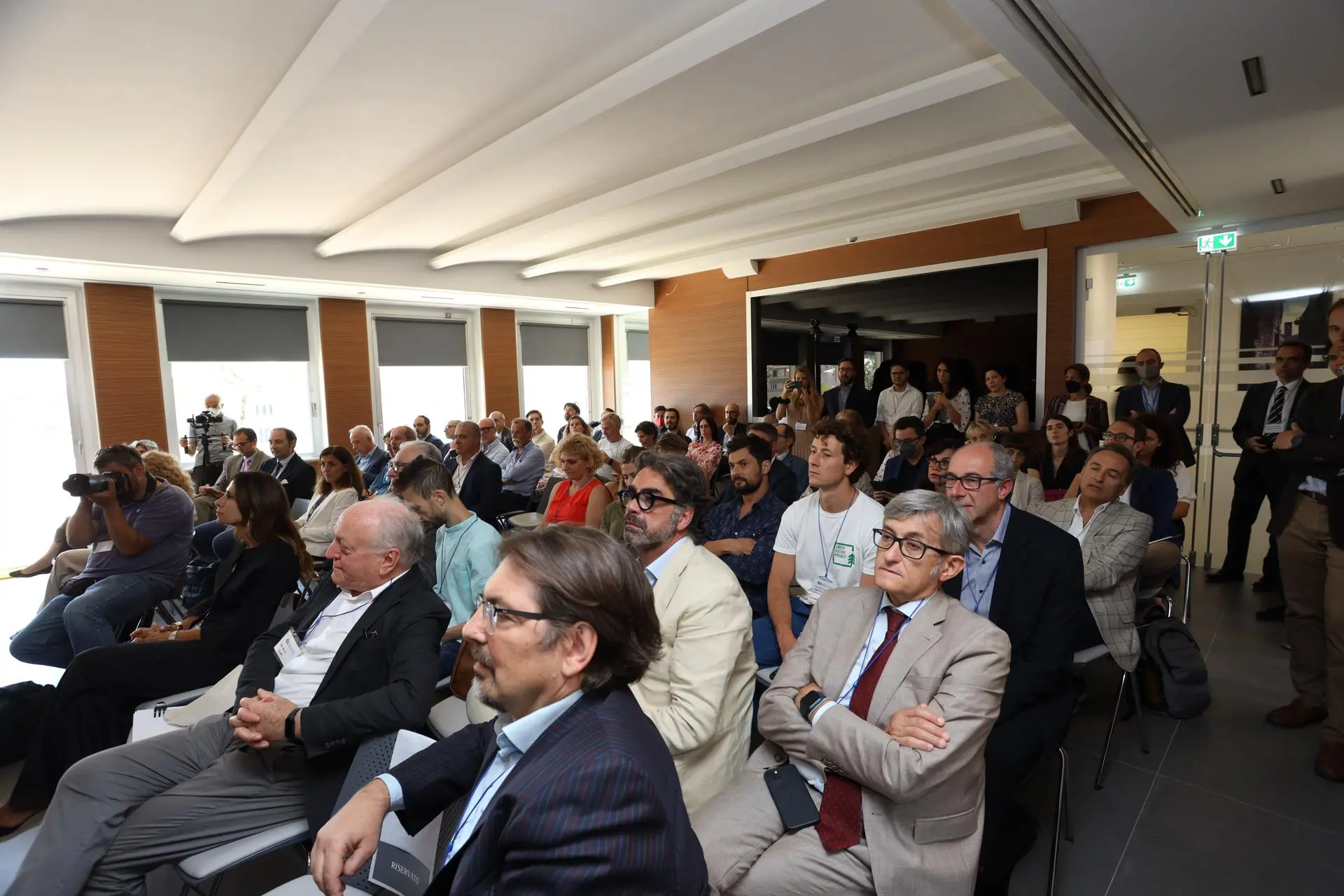 Parte del pubblico alla presentazione di CO2alizione Italia