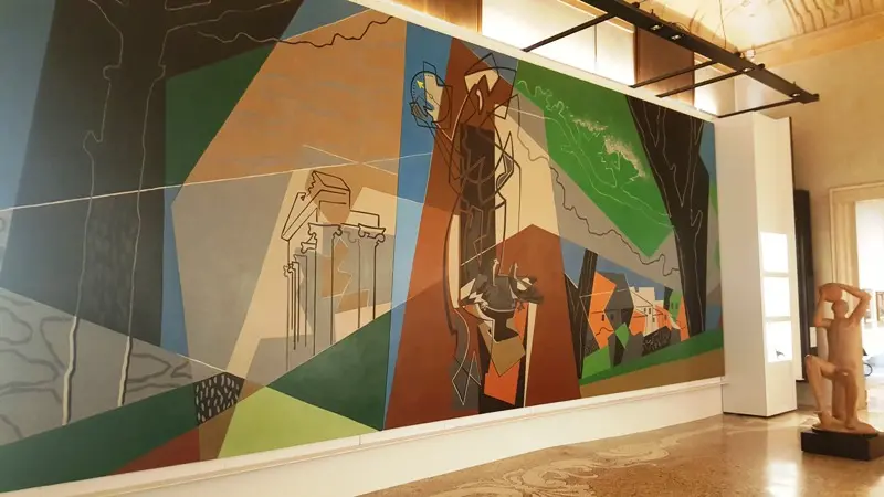 Una delle opere donate dalla fondazione Chiara e Francesco Carraro alla Galleria internazionale d'arte moderna