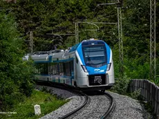 Il convoglio sloveno che percorrerà la tratta. Foto di Miško Kranjec