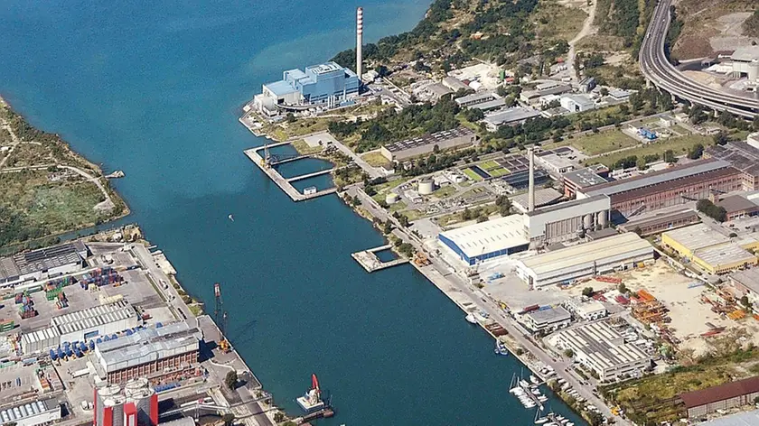 Uno scorcio dell’area del Canale navigabile nell’ex zona industriale