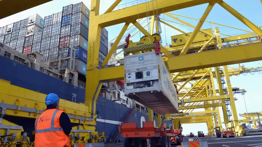 Merce movimentata nel porto di Trieste