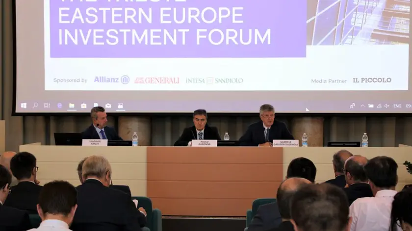 Relatori all'Eastern Europe Investment Forum