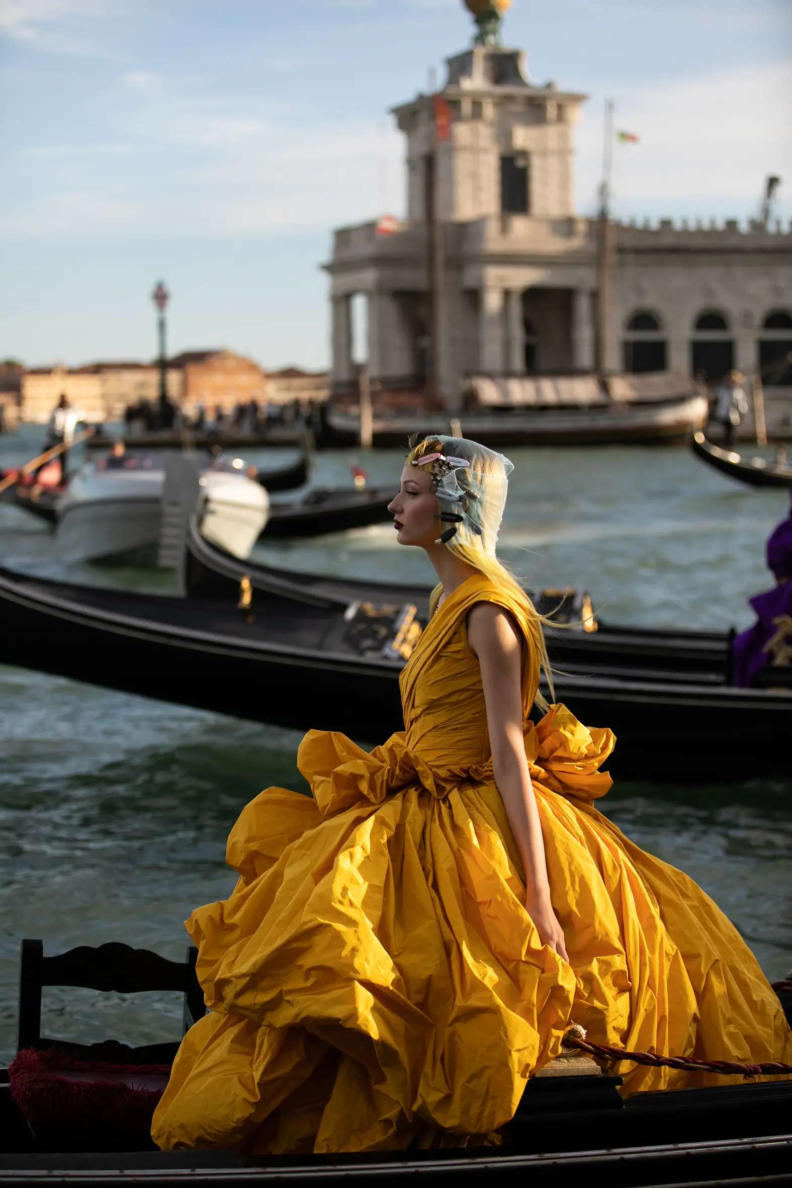 Un momento dell'evento Dolce&Gabbana in città