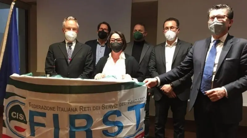 I componenti della segreteria First Cisl Fvg
