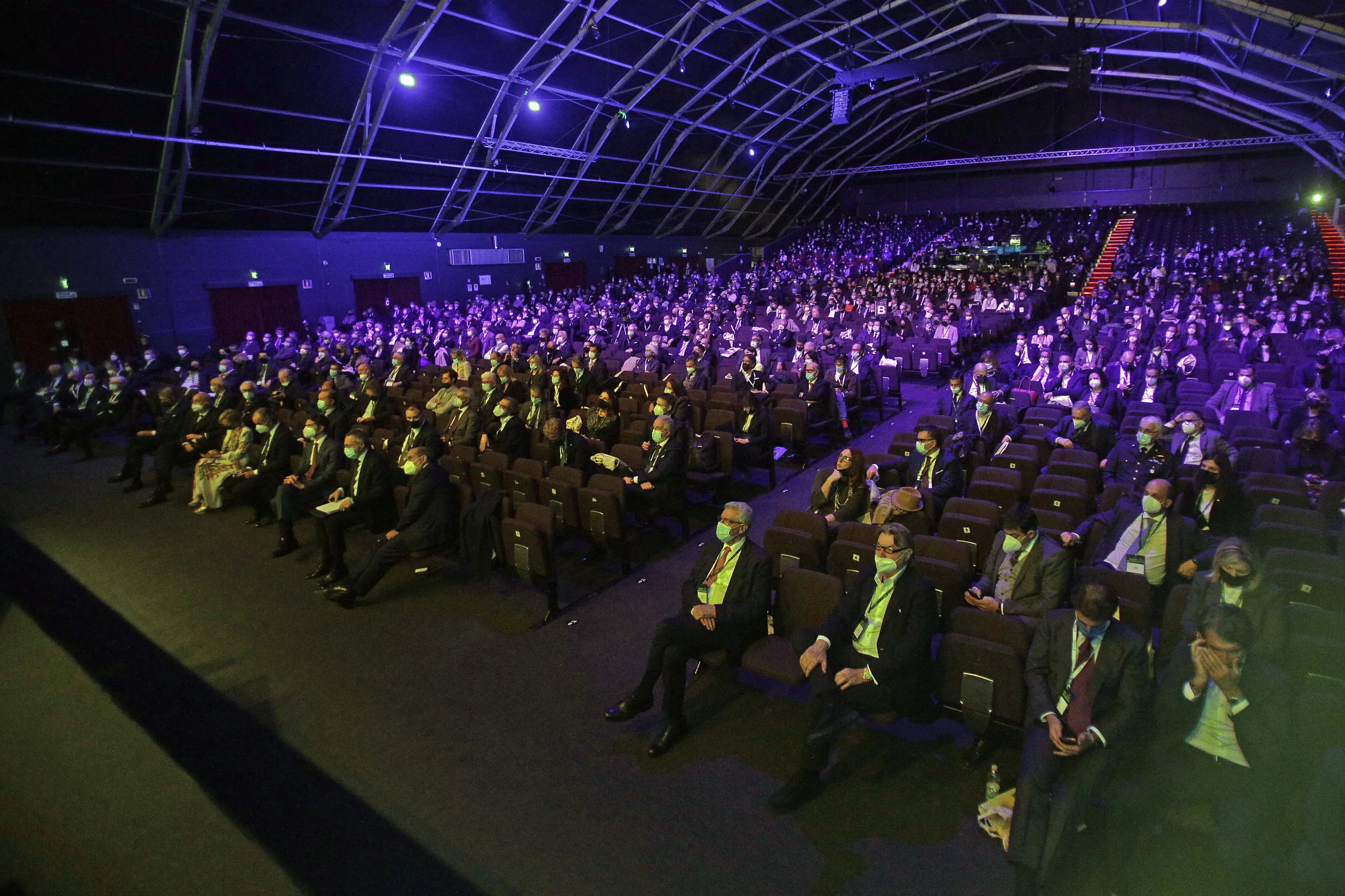 La platea di imprenditori all'assemblea di Confindustria Venetocentro