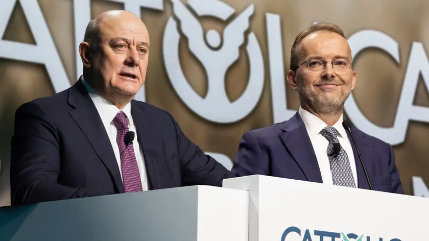Paolo Bedoni e Carlo Ferraresi, presidente e ad di Cattolica