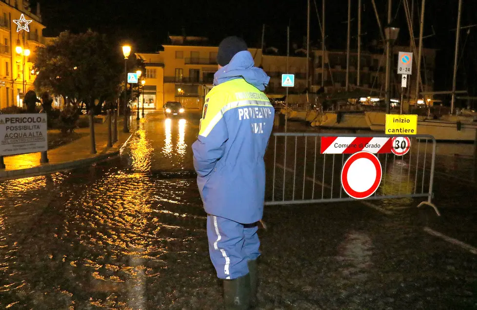 Bonaventura Monfalcone-12.11.2019 Acqua alta-Grado-foto di Katia Bonaventura