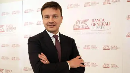 L'ad di Banca Generale Gian Maria Mossa in occasione della presentazione dell'Innovation Hub. Milano 4 Febbraio 2020. ANSA / MATTEO BAZZI