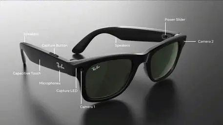 Arrivano RayBan Stories, collaborazione tra Facebook ed EssilorLuxottica (Credit: uff stampa Facebook) *** EMBARGO FINO ALLE ORE 18:00 DI OGGI 9 settembre 2021 ***