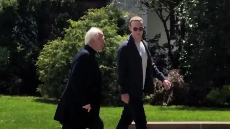 Leonardo Del Vecchio con Mark Zuckerberg
