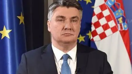 Presidente della Repubblica di Croazia Zoran Milanovic