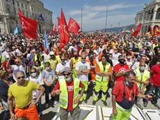 Lasorte Trieste 13/06/20 - Piazza Unita', Manifestazione per Zeno D'Agostino