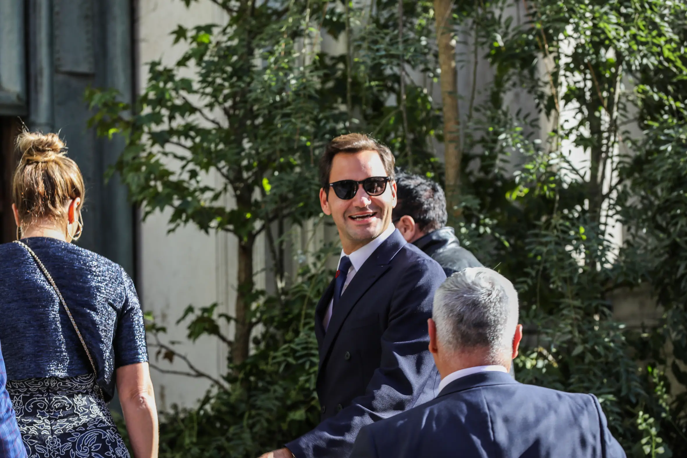 Il tennista Roger Federer