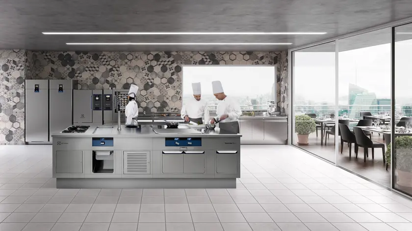 Una cucina di Electrolux Professional