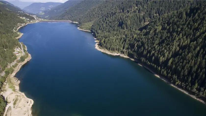 Il lago artificiale di San Pancrazio. (Foto: Alperia)
