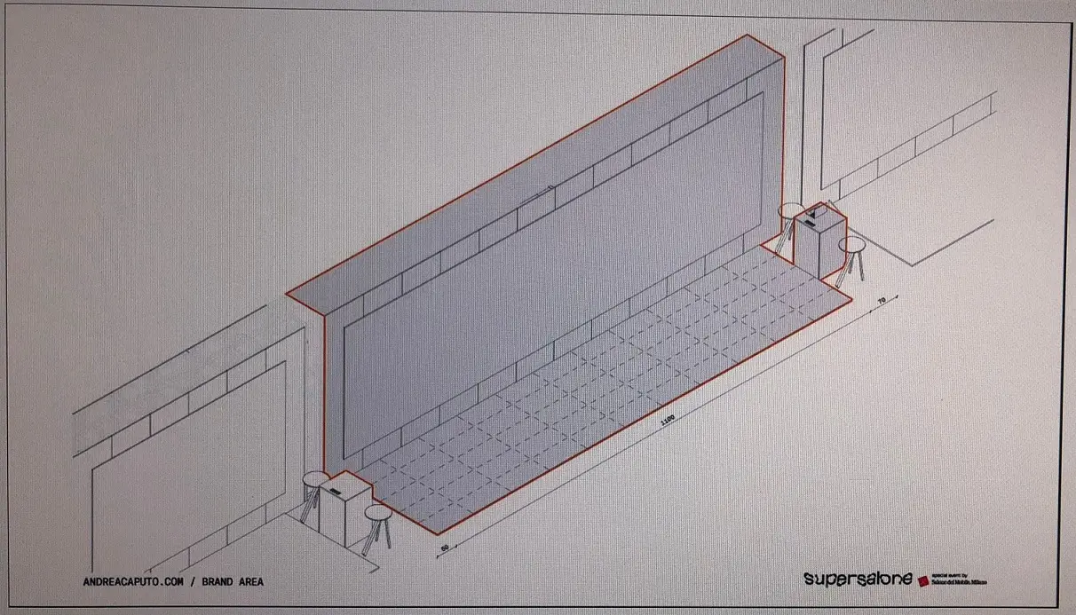 Il modulo-base per esporre al "supersalone"