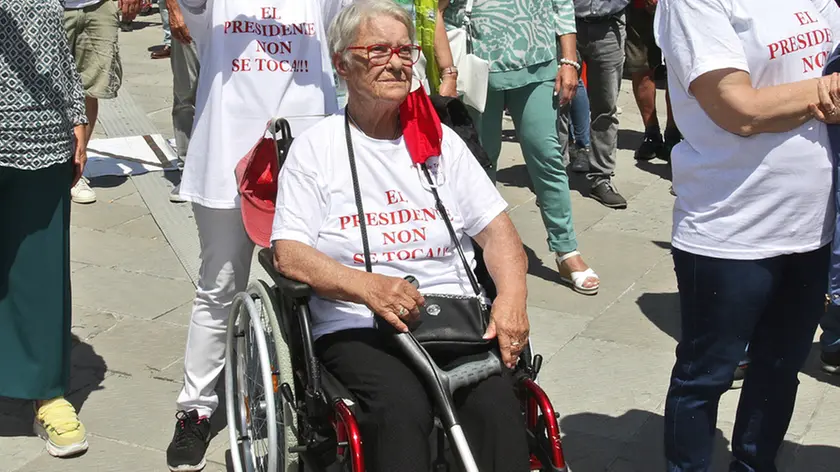 Lasorte Trieste 13/06/20 - Piazza Unita', Manifestazione per Zeno D'Agostino